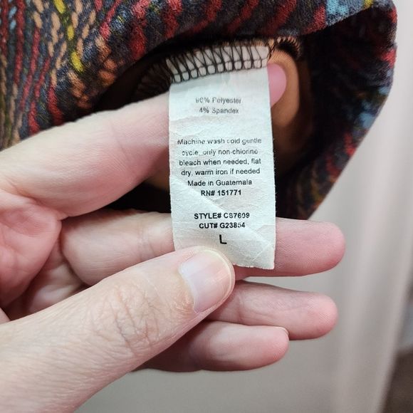 Gilli Plaid Mini Skirt - Red and Blue - Picture 9 of 9